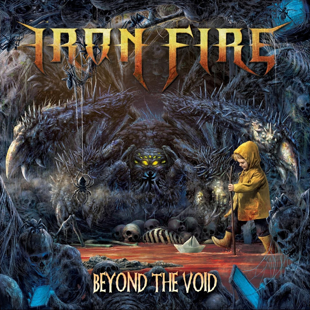 Iron Fire – Beyond the Void vinyl record cover