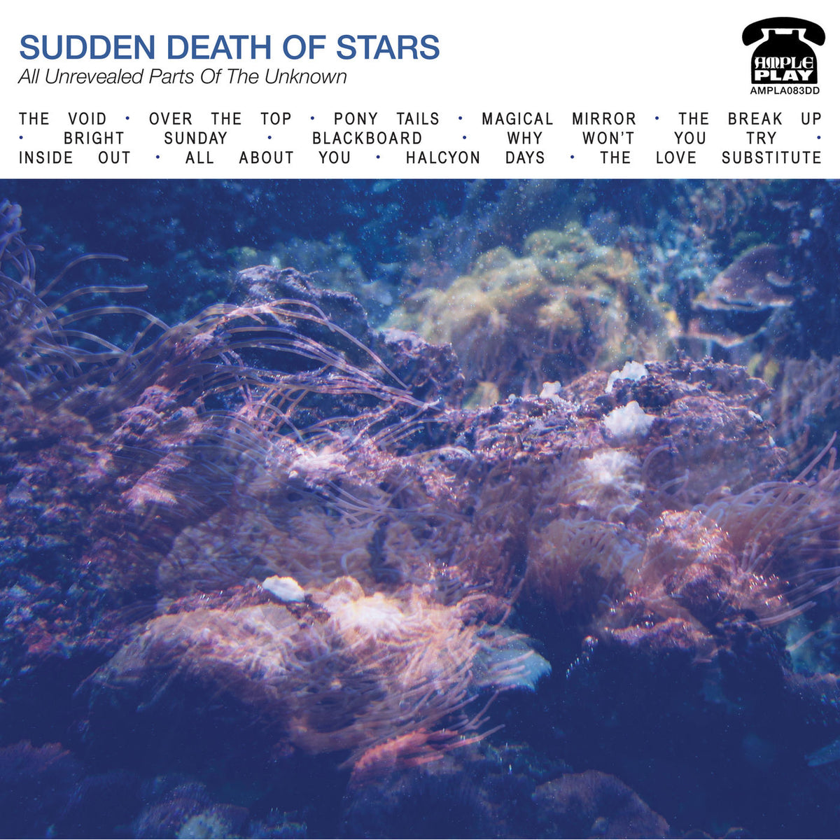 The Sudden Death of Stars – All Unrevealed Parts of the Unknown vinyl record cover
