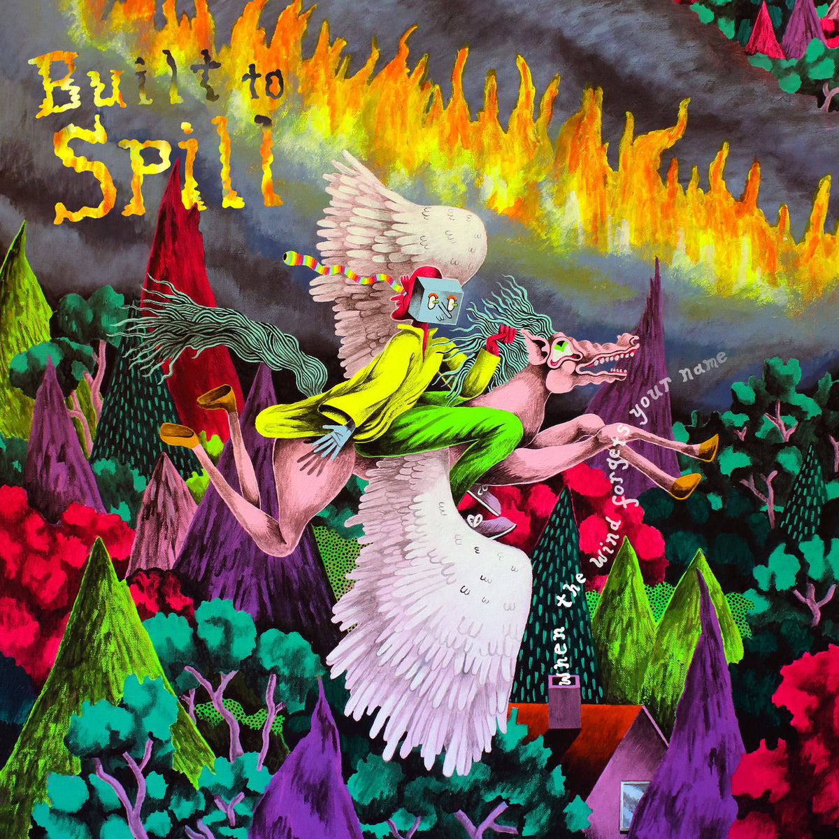 Built to Spill – When the Wind Forgets Your Name vinyl record cover