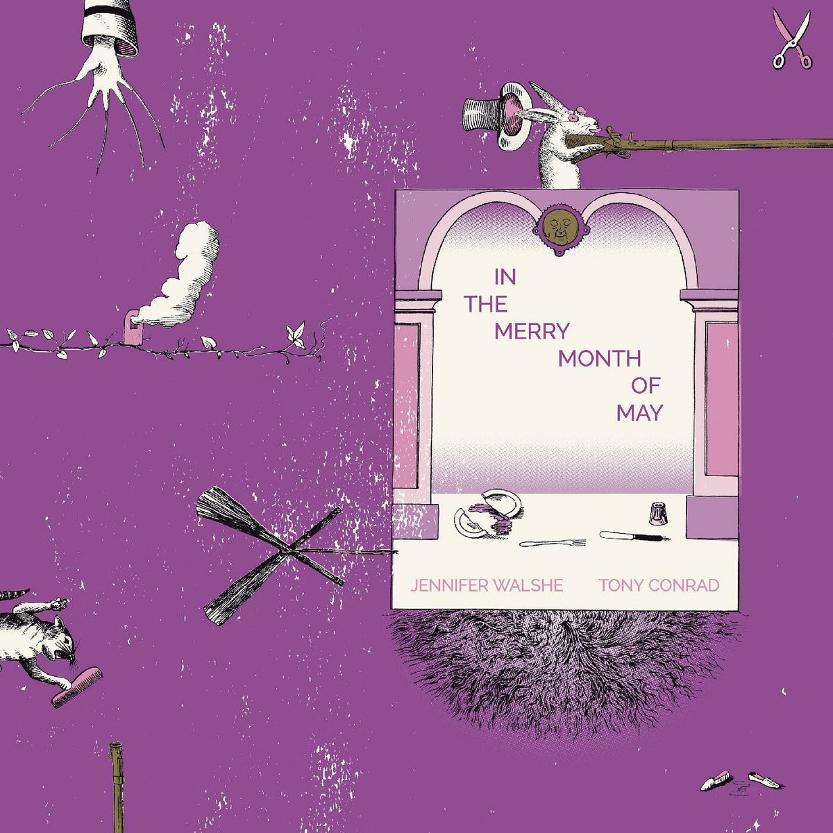 Tony Conrad – In The Merry Month Of May vinyl cover