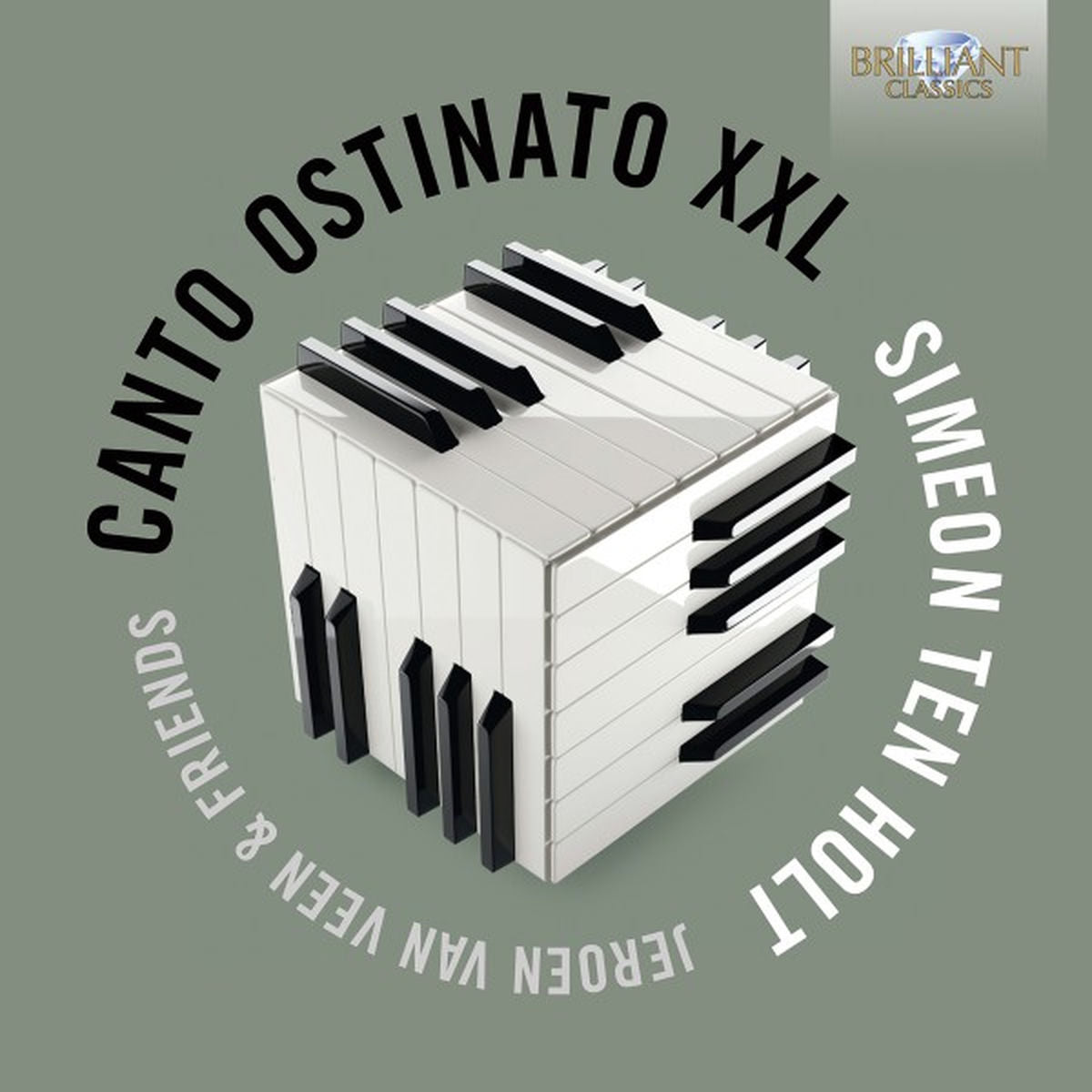 Jeroen van Veen – Ten Holt: Canto Ostinato XXL vinyl cover