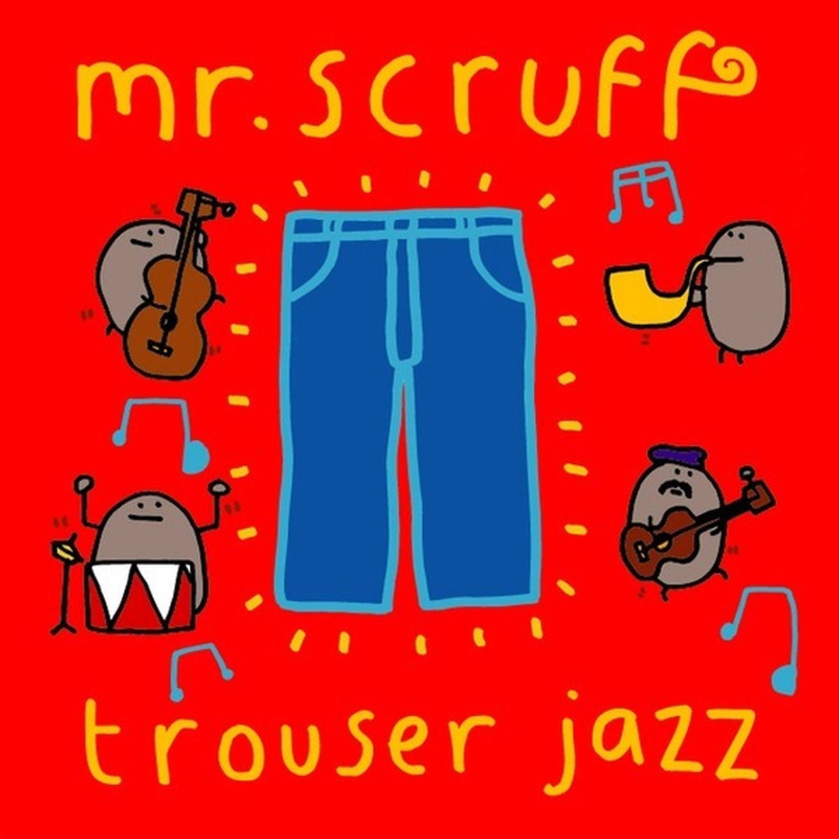 Mr. Scruff – Trouser Jazz vinyl record cover