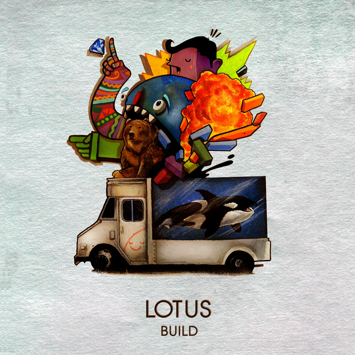 Lotus – Build vinyl record cover