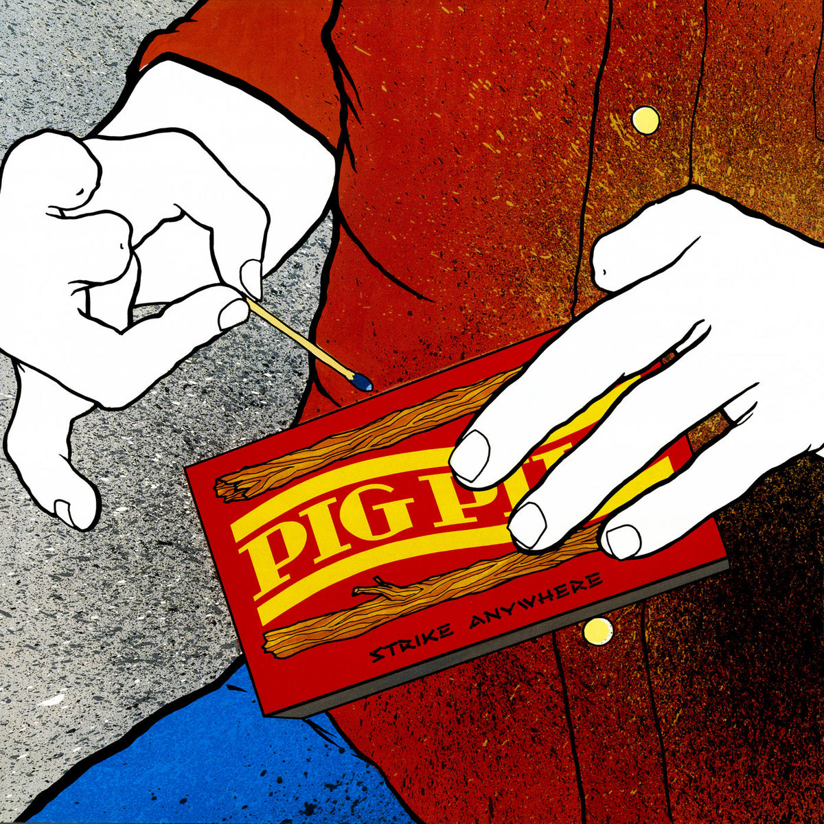Big Black – Pig Pile vinyl record cover