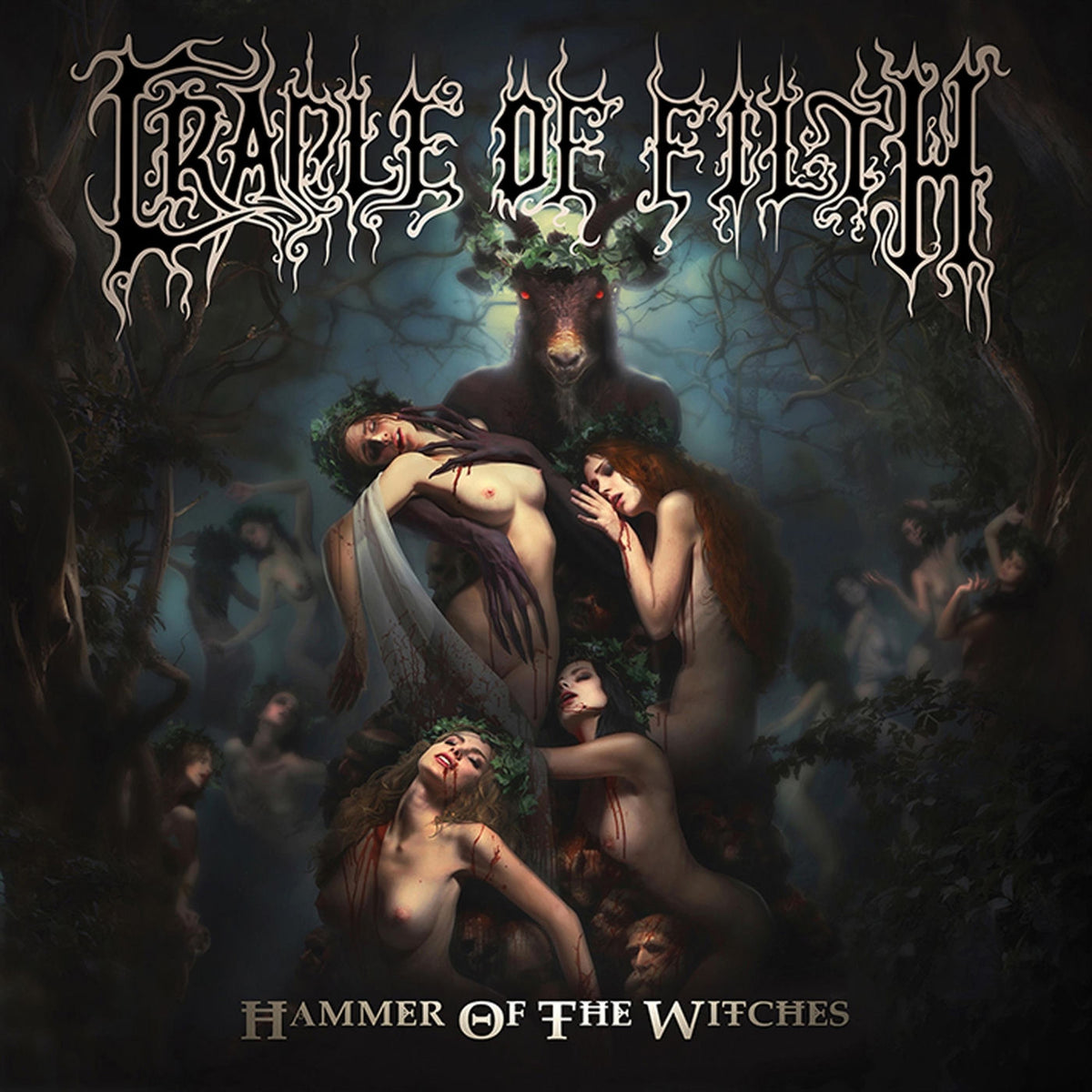 Cradle of Filth – Hammer of the Witches vinyl record cover
