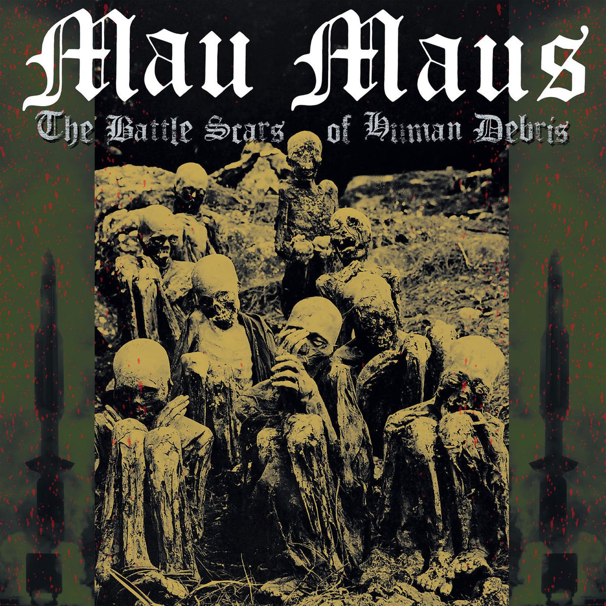 Mau Maus – The Battle Scars of Human Debris vinyl record cover