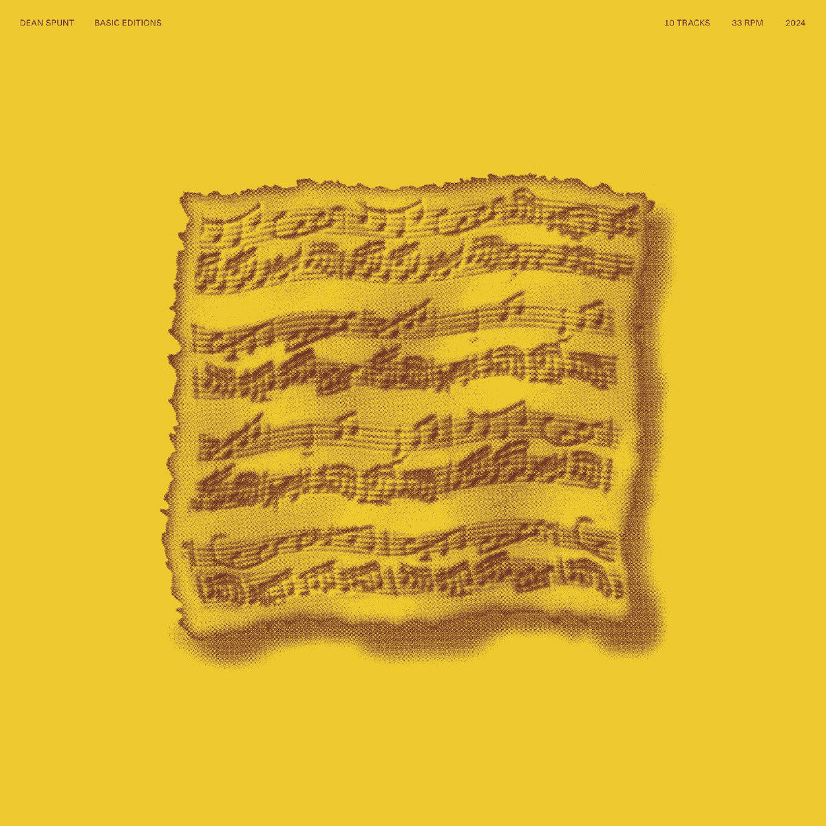 Dean Spunt – Basic Editions vinyl record cover