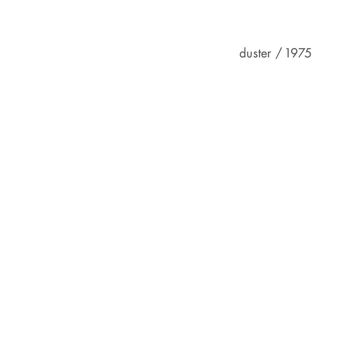Duster – 1975 vinyl record cover