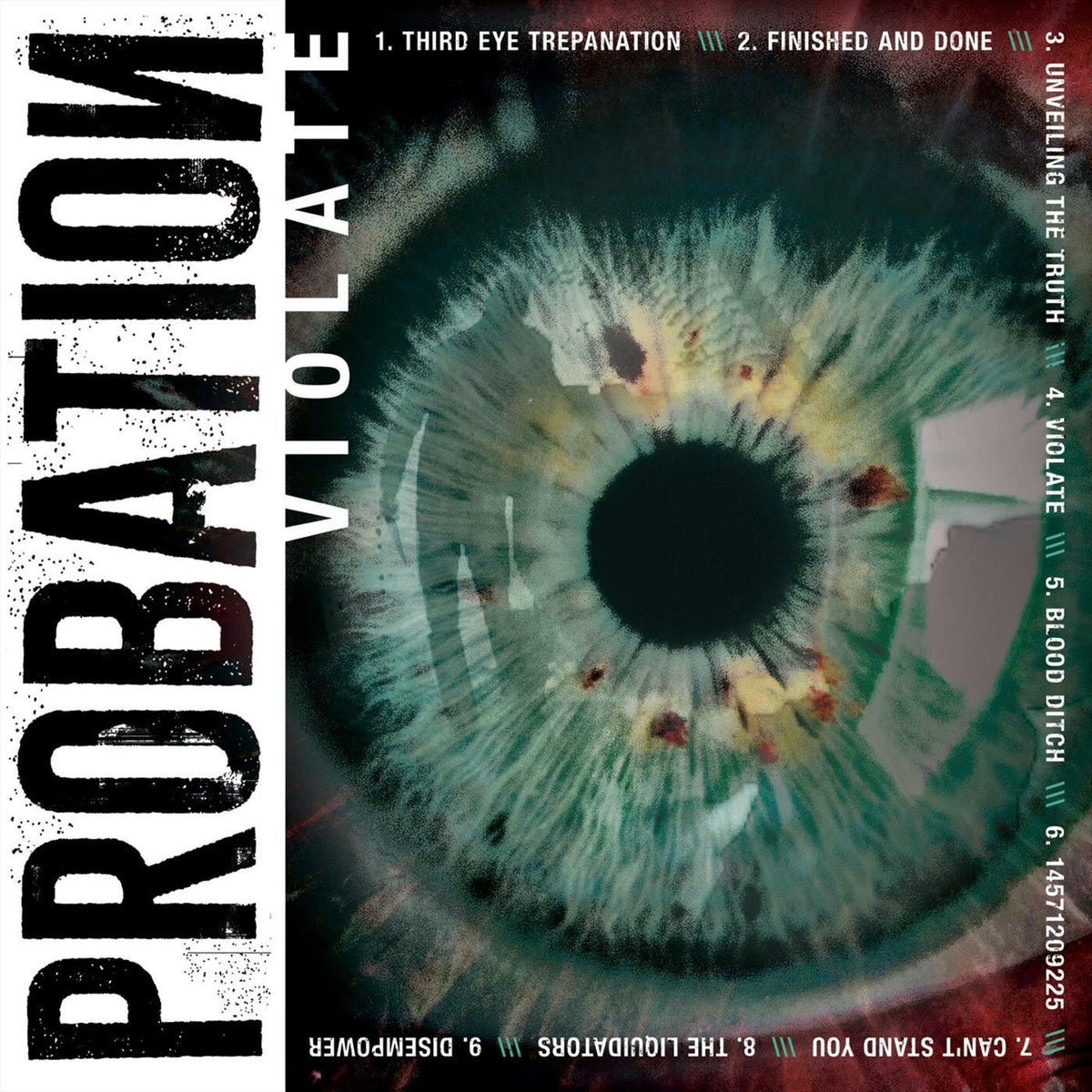 Probation – Violate vinyl record cover