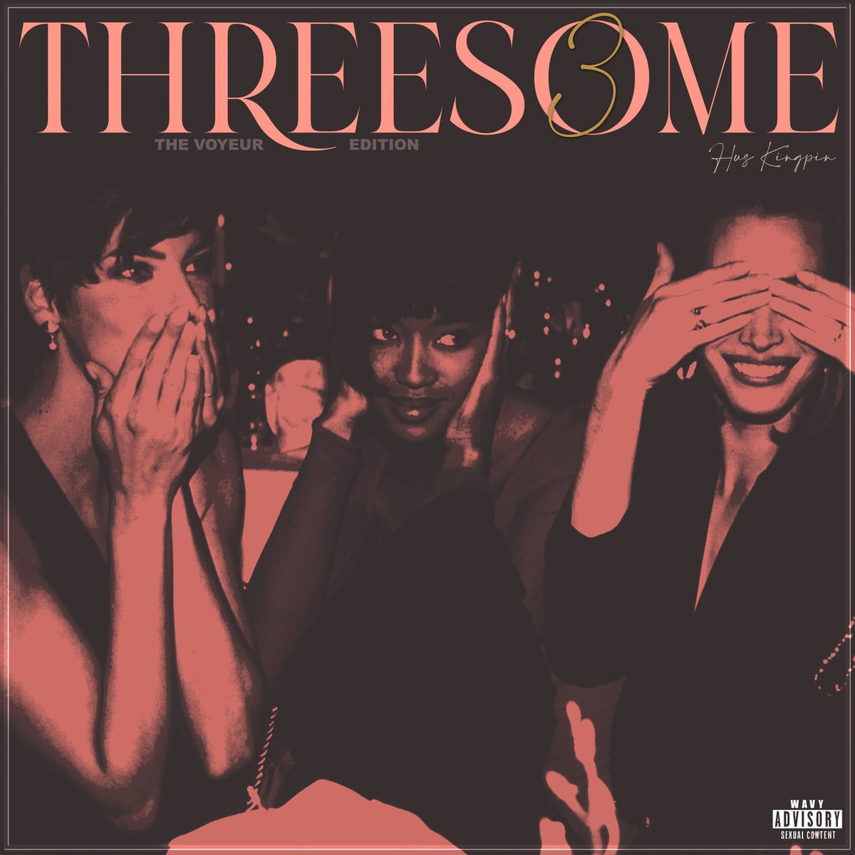 Hus Kingpin – Threesome 3: The Voyeur Edition vinyl record cover