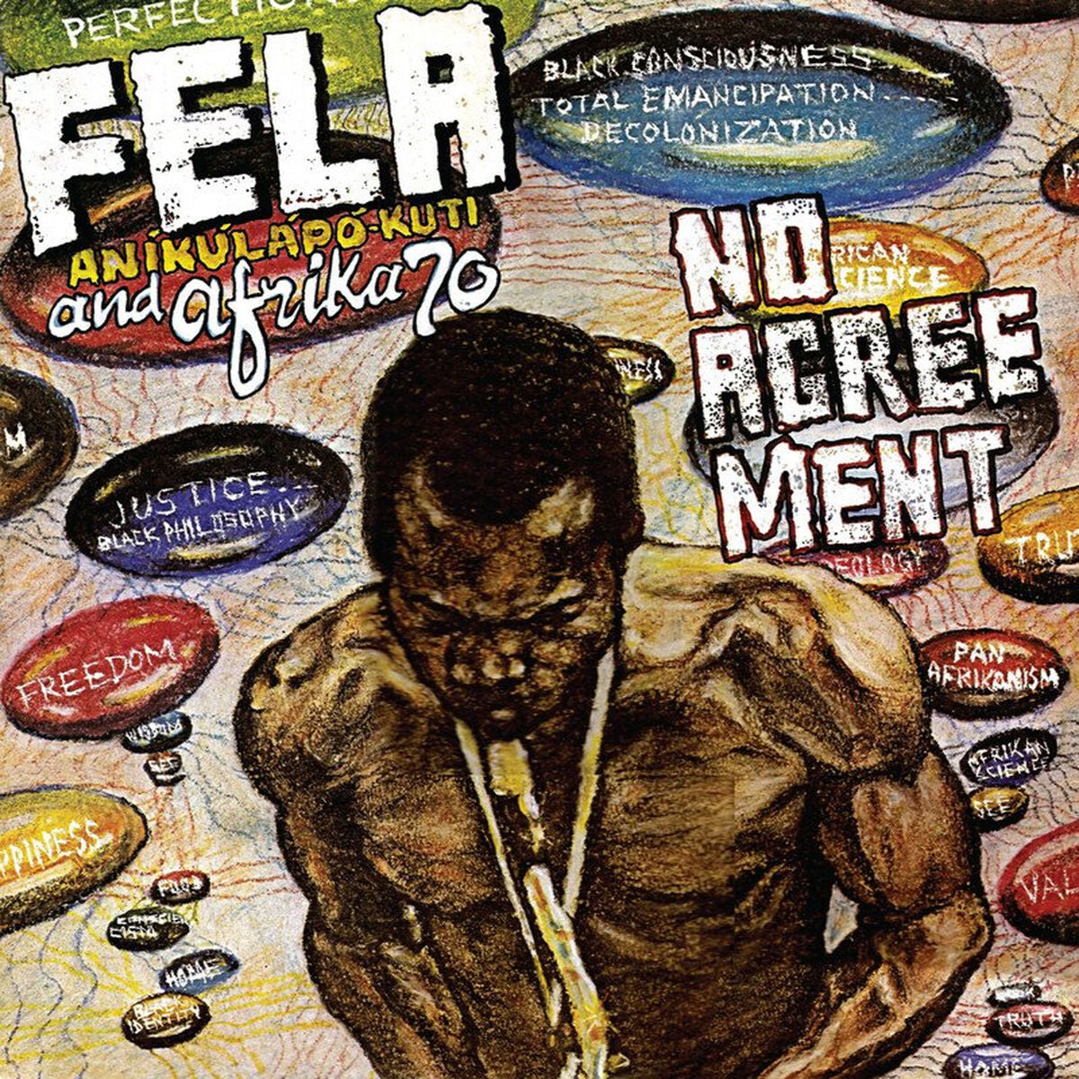 Fela Kuti – No Agreement vinyl record cover