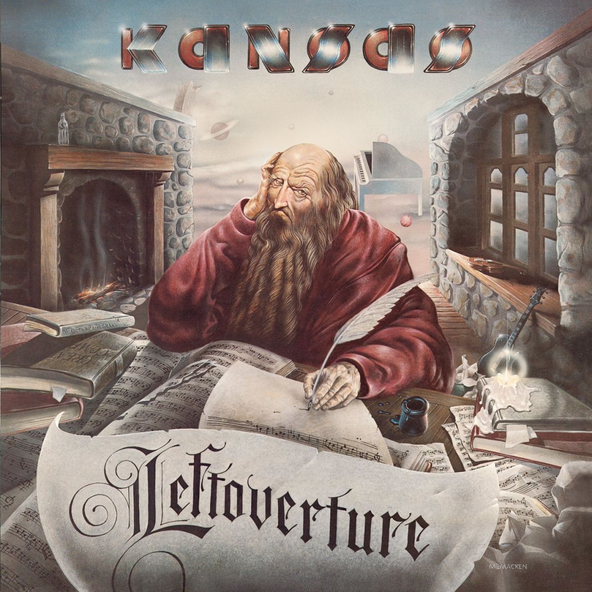 Kansas – Leftoverture (Gold Vinyl) vinyl record cover