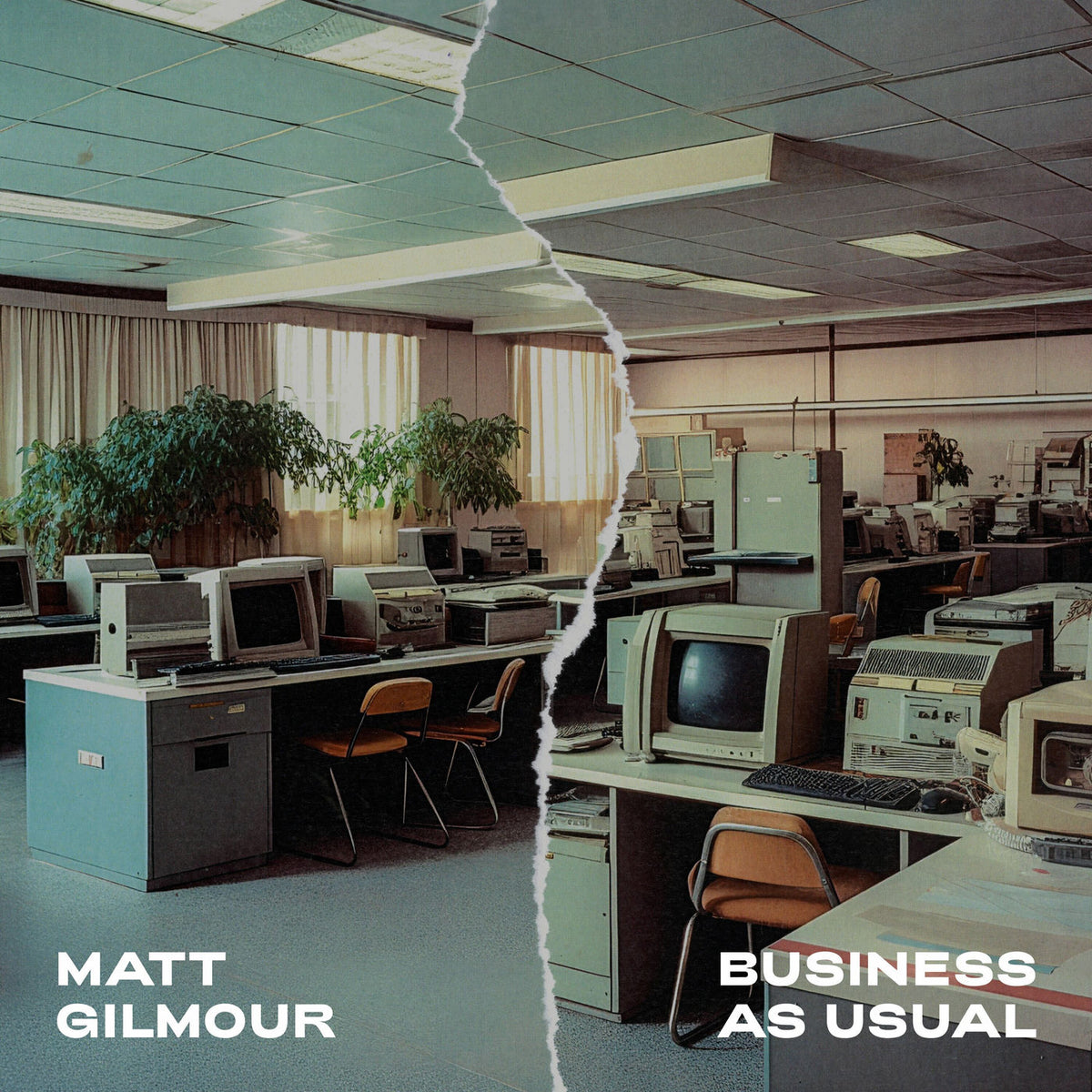 Matt Gilmour – Business As Usual vinyl cover