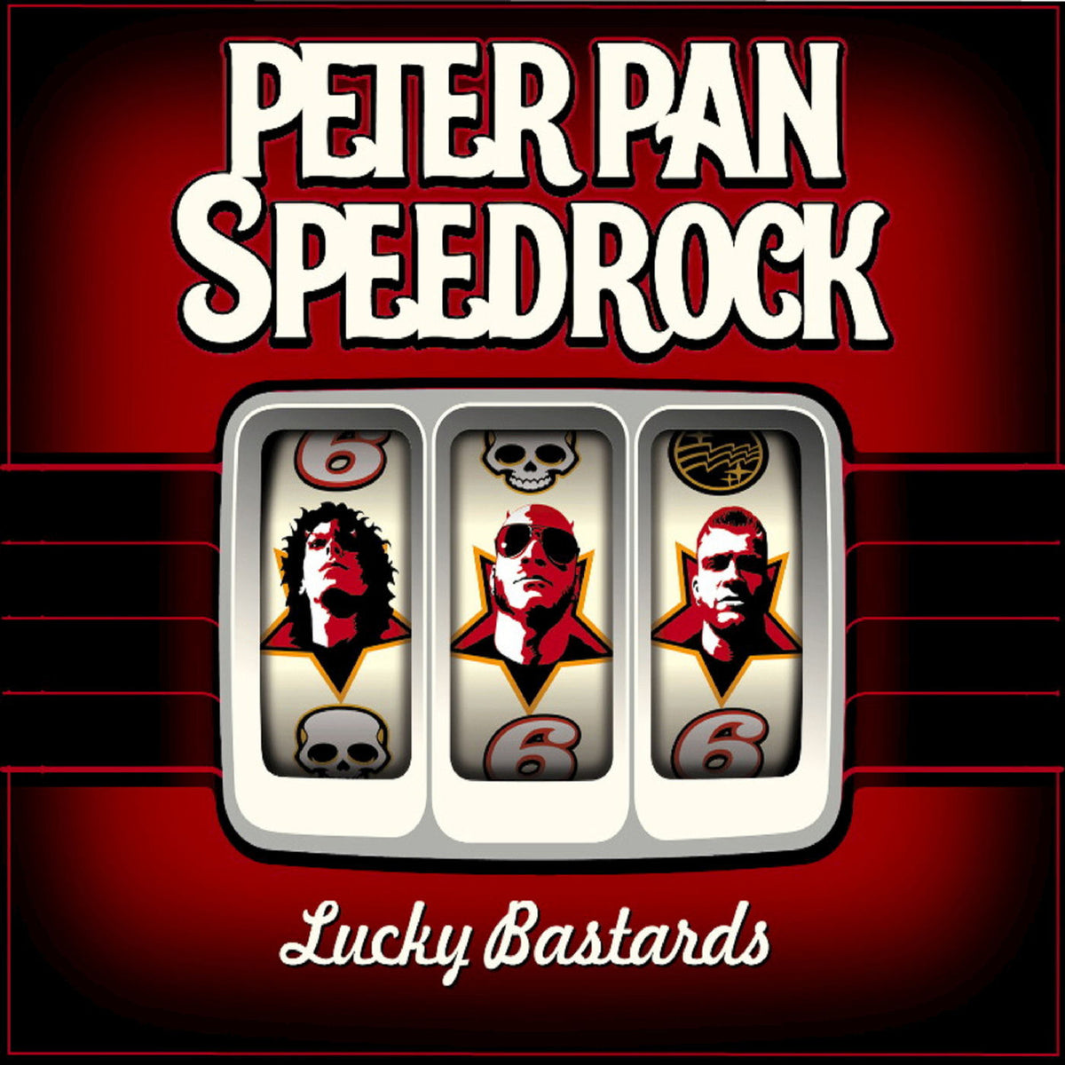 Peter Pan Speedrock – Lucky Bastards vinyl record cover