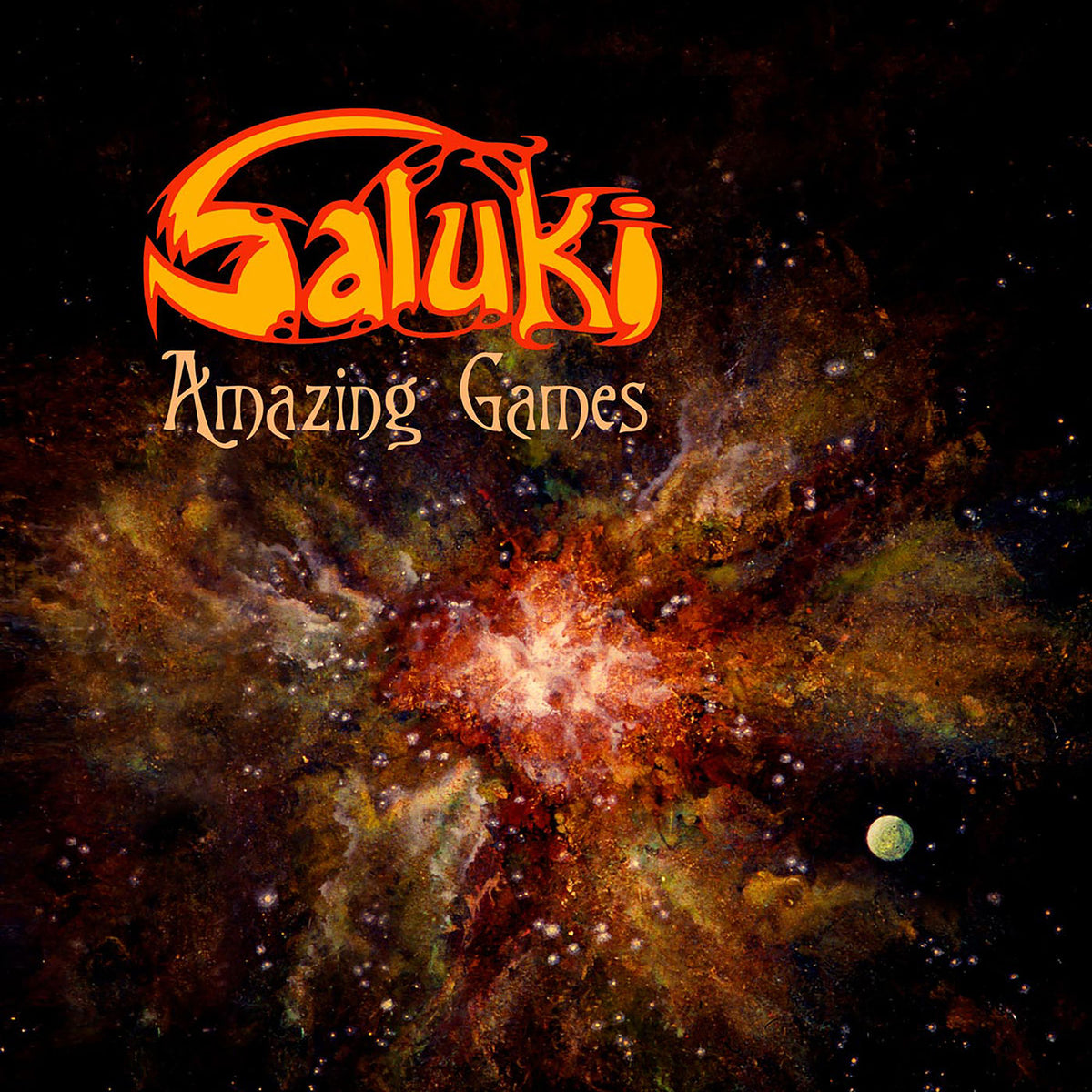 Saluki – Amazing Games vinyl record cover