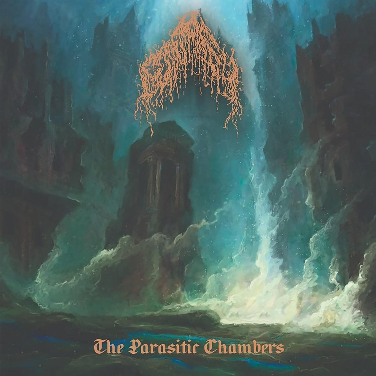 Conjureth – The Parasitic Chambers vinyl record cover