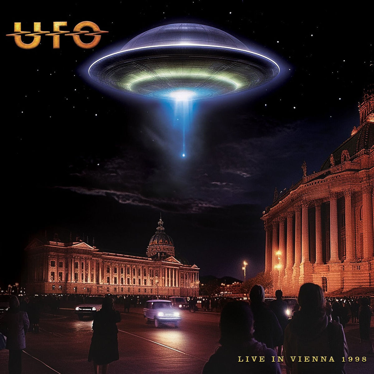 UFO – Live in Vienna 1998 vinyl record cover
