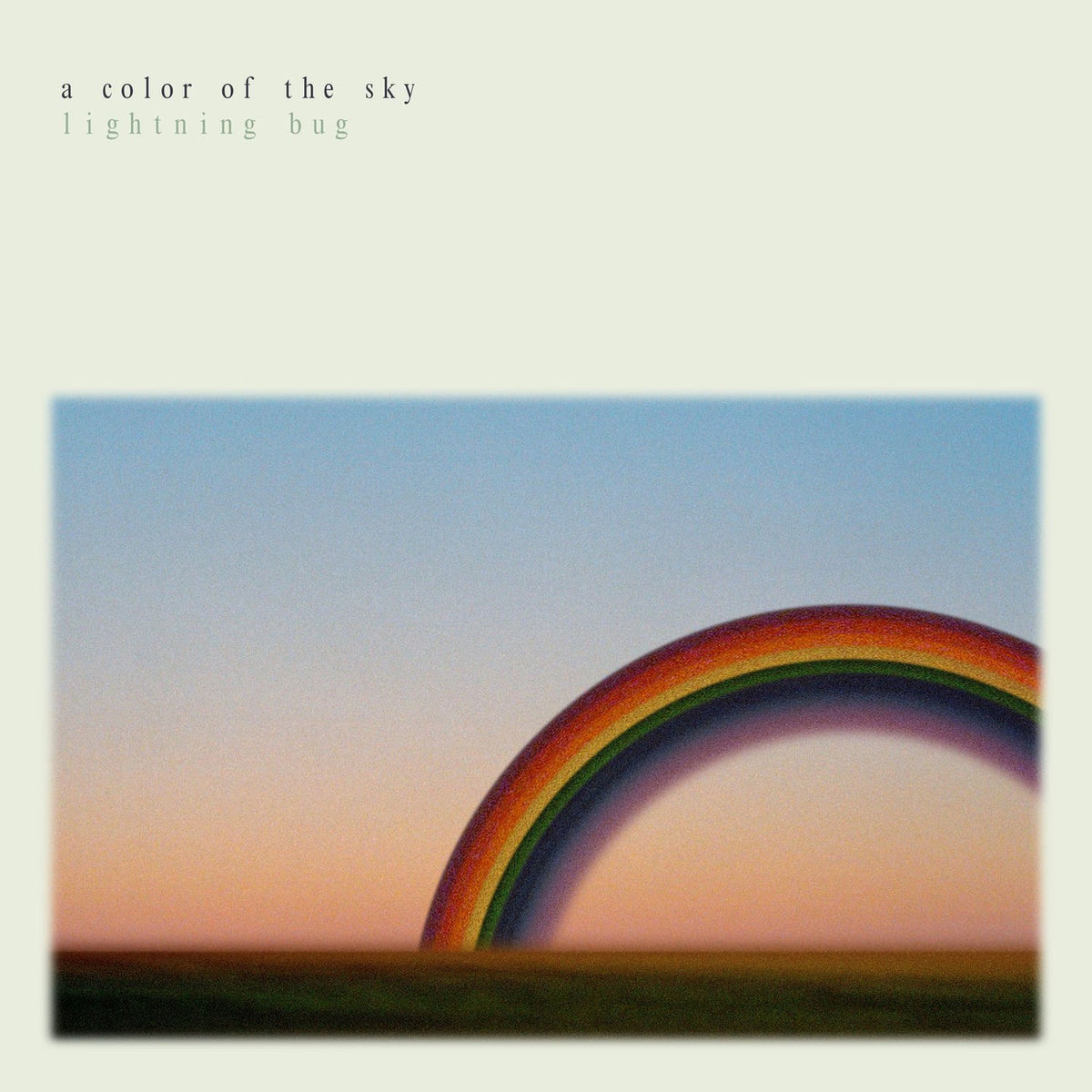 Lightning Bug – A Color of the Sky vinyl record cover