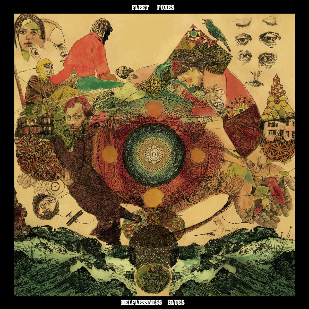 Fleet Foxes – Helplessness Blues vinyl record cover