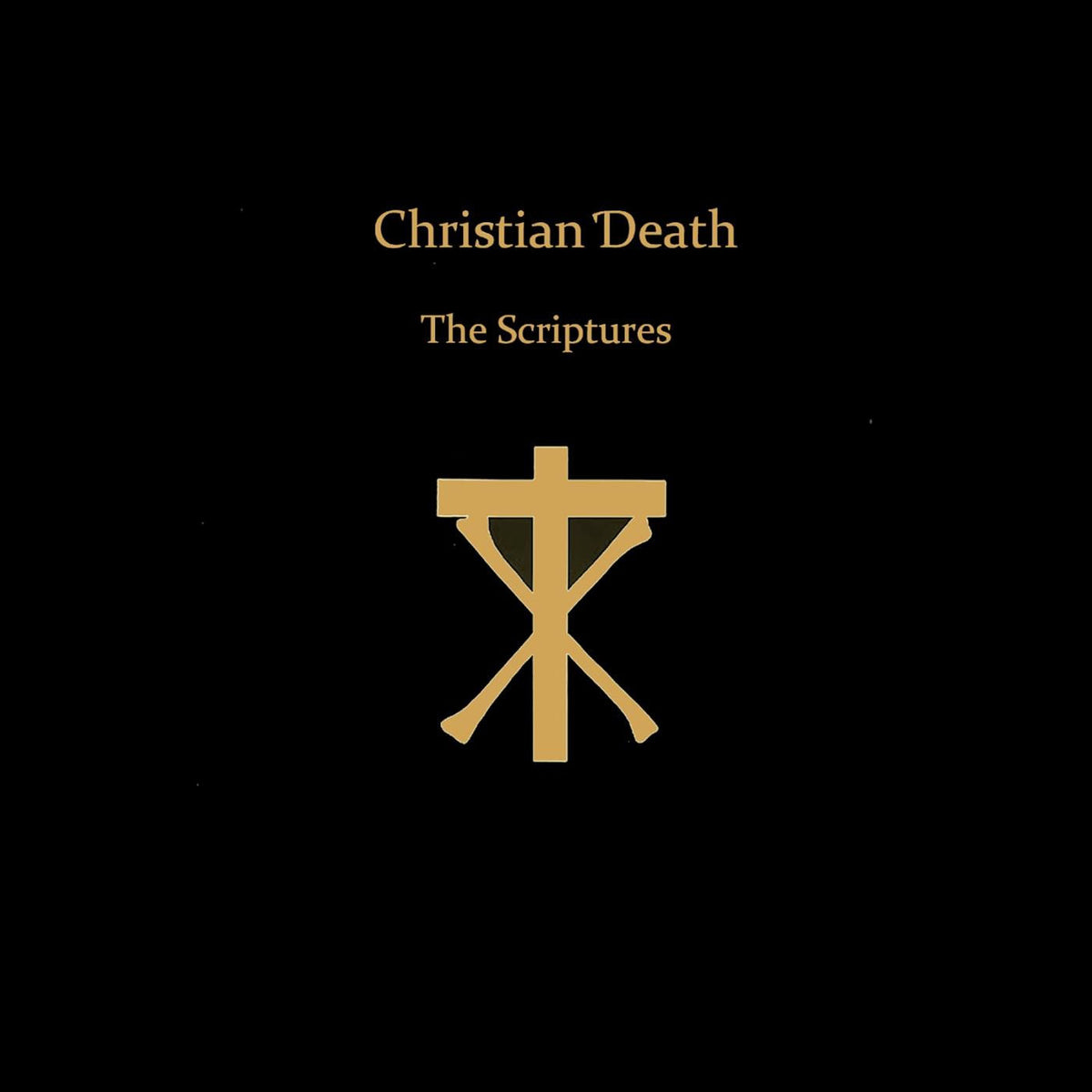 Christian Death – The Scriptures vinyl record cover