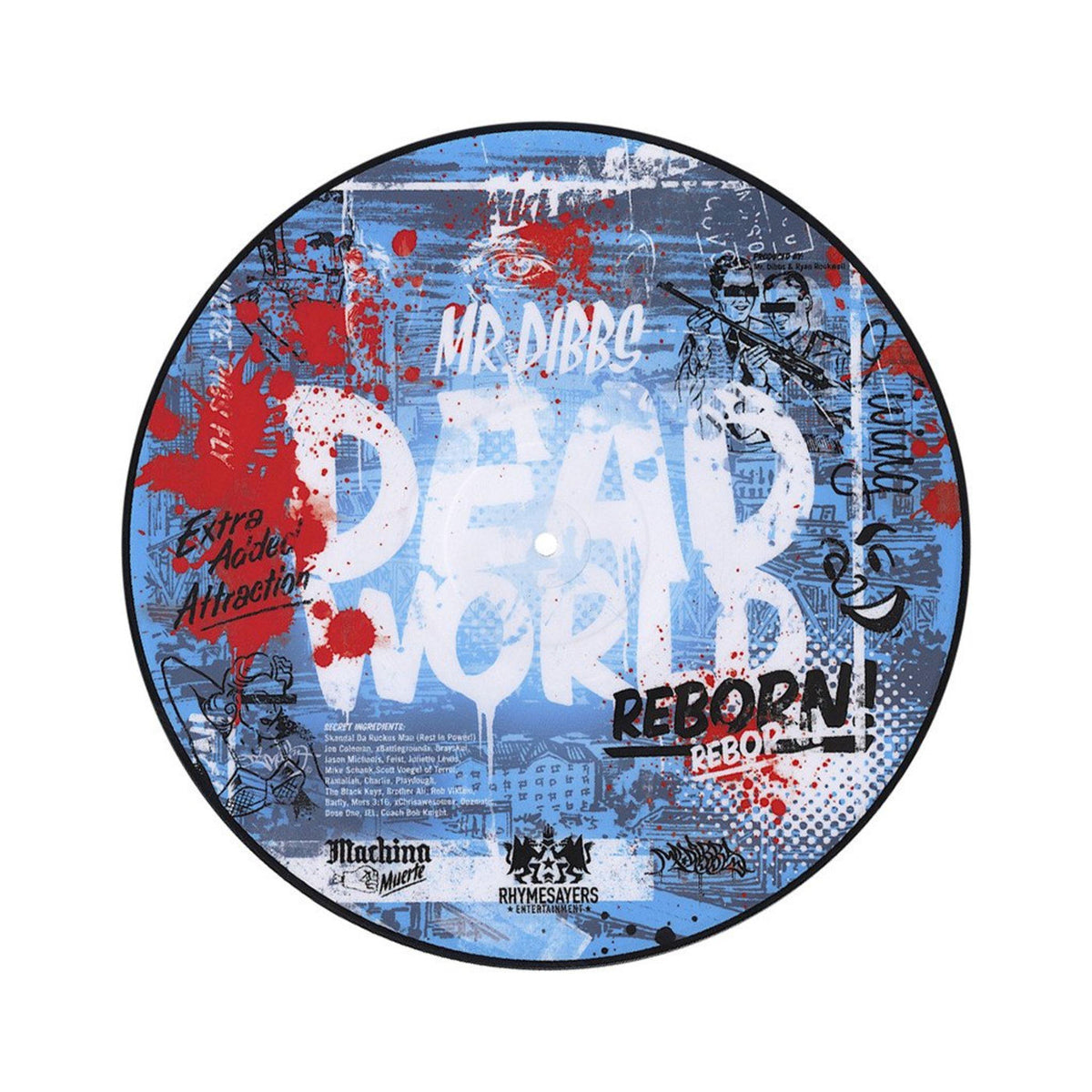 Mr. Dibbs – Deadworld Reborn vinyl record cover