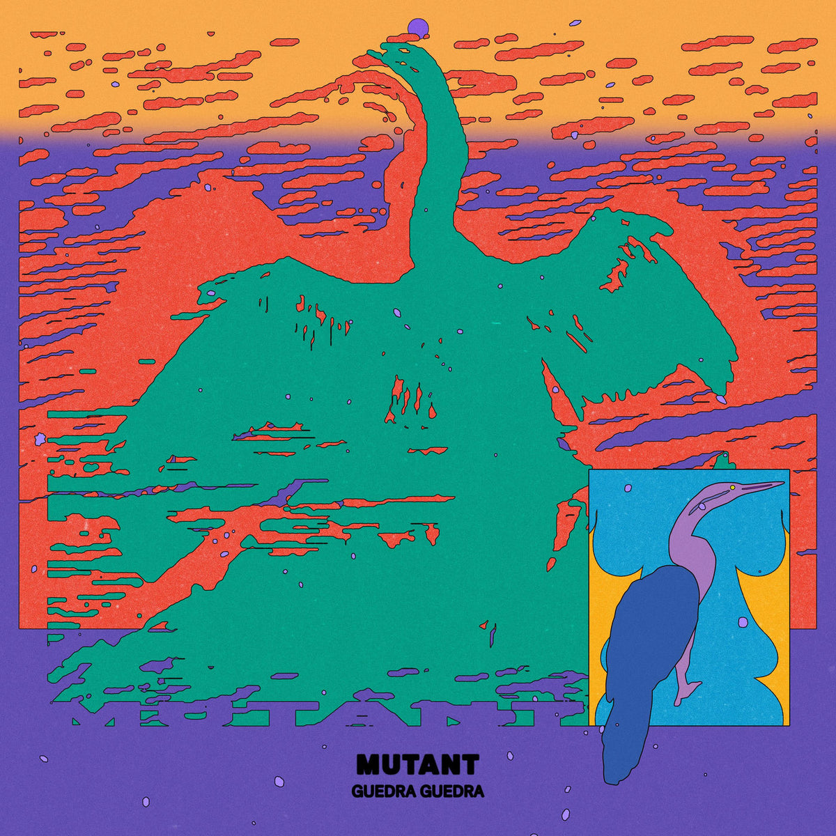 Guedra Guedra – Mutant (White Bio Vinyl) (Indies) vinyl record cover