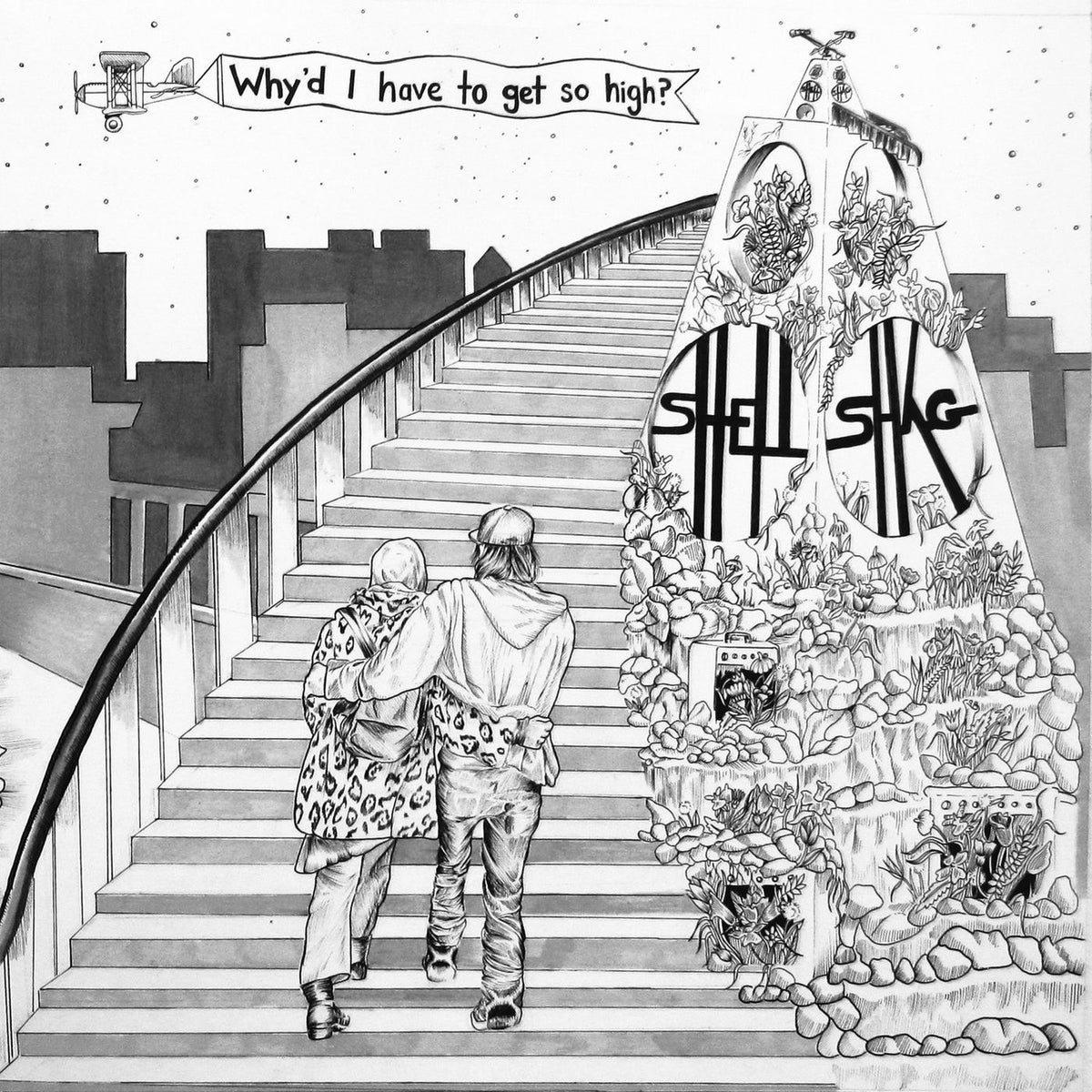 Shellshag – Why'D I Have To Get So High? vinyl record cover