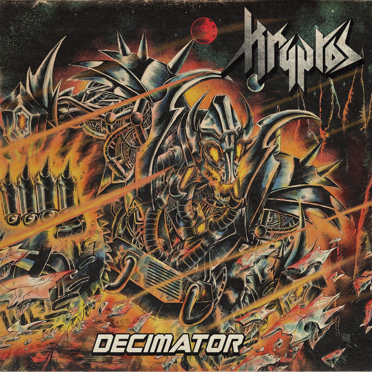 Kryptos – Decimator vinyl record cover