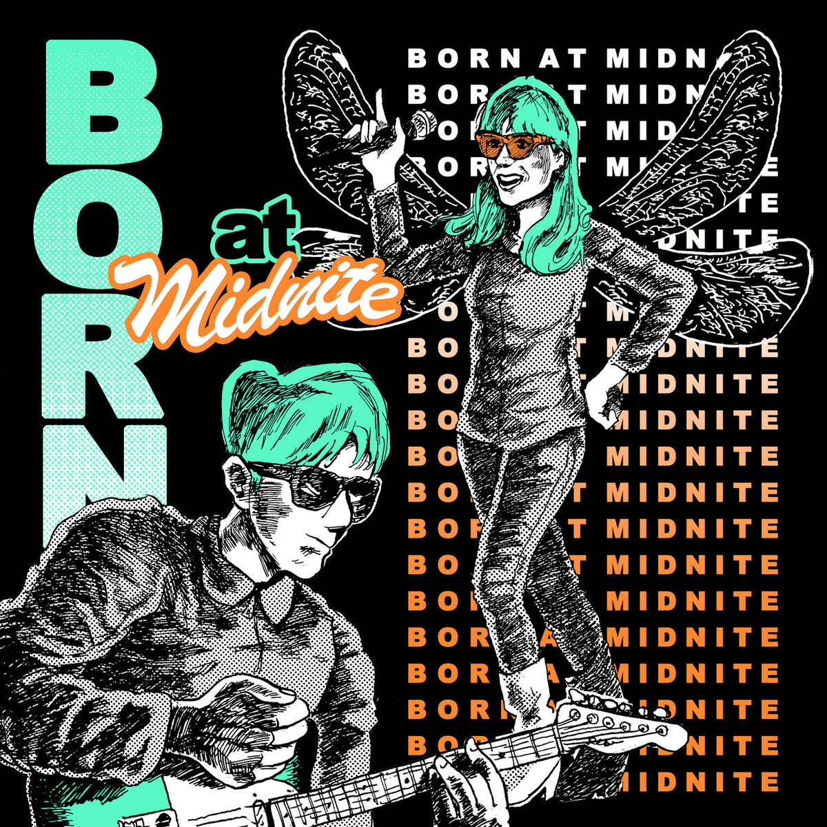 Born At Midnite – Pop Charts vinyl cover