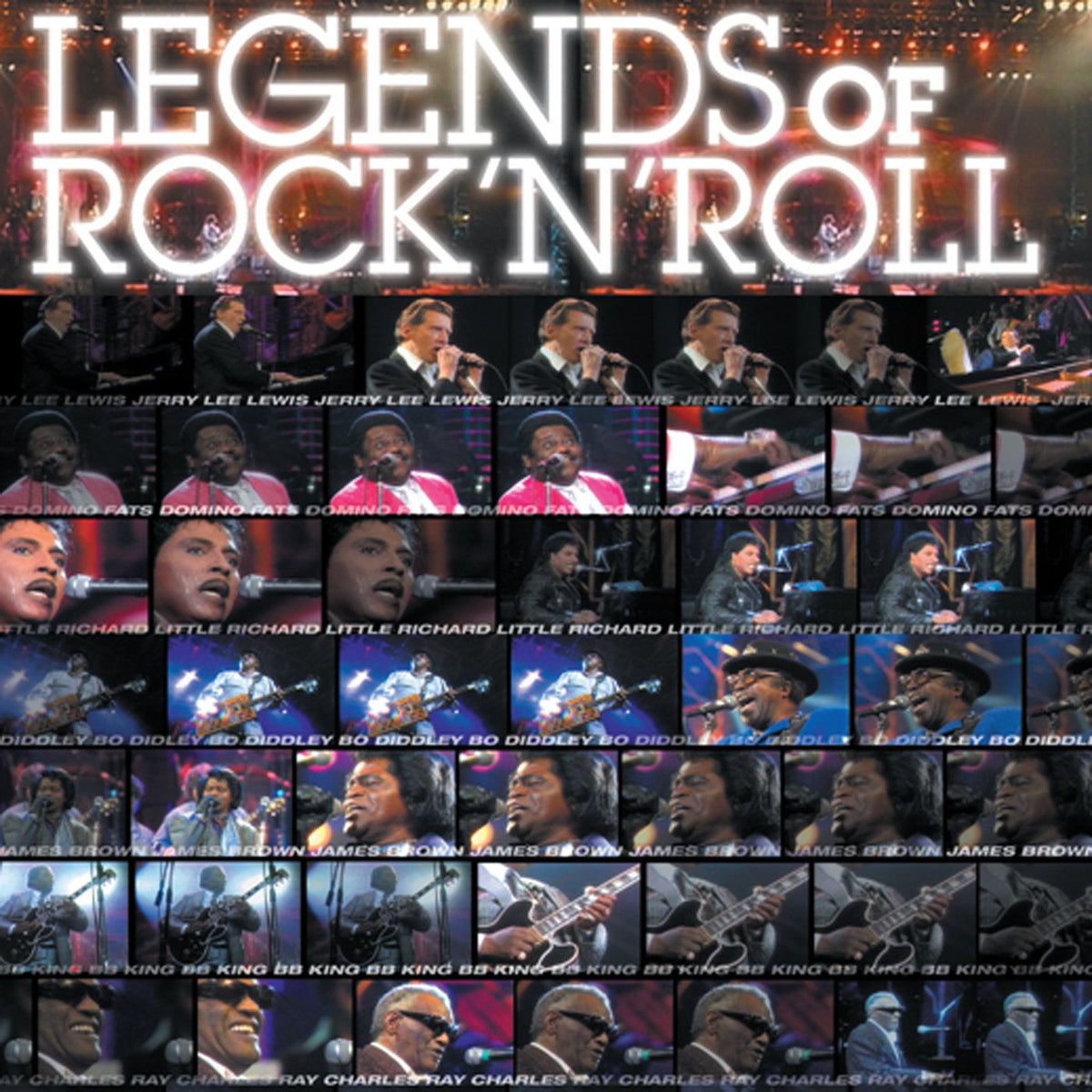 Various Artists – Legends of Rock 'N' Roll vinyl record cover