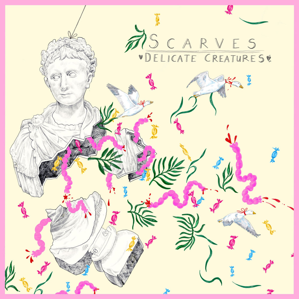 Scarves – Delicate Creatures vinyl record cover