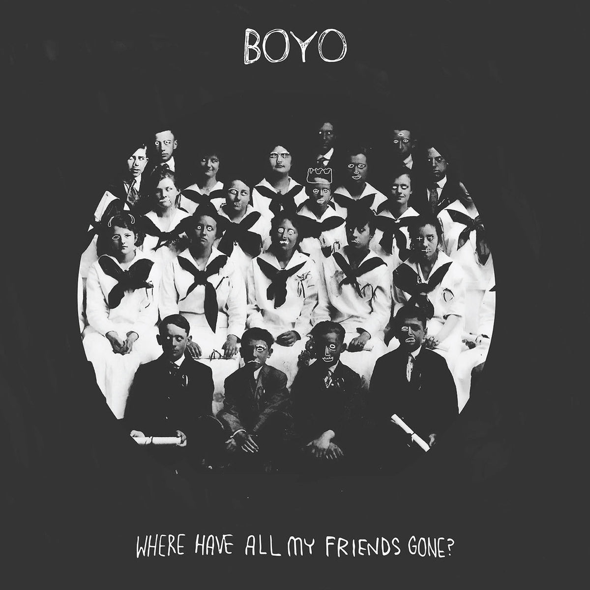 BOYO – Where Have All My Friends Gone? vinyl record cover