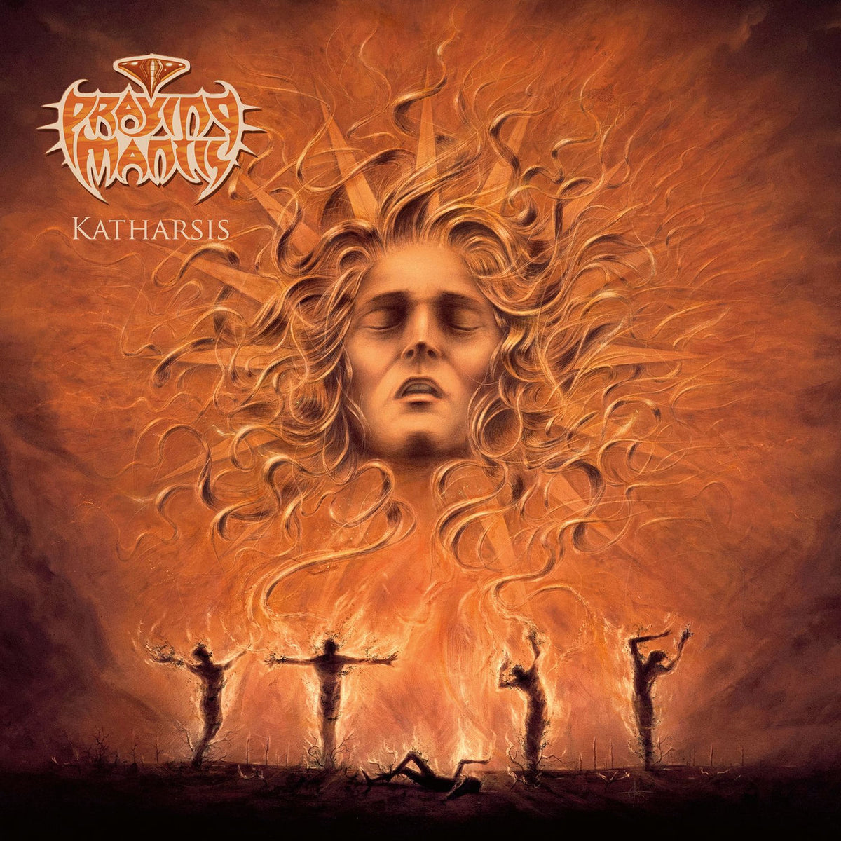 Praying Mantis – Katharsis vinyl record cover