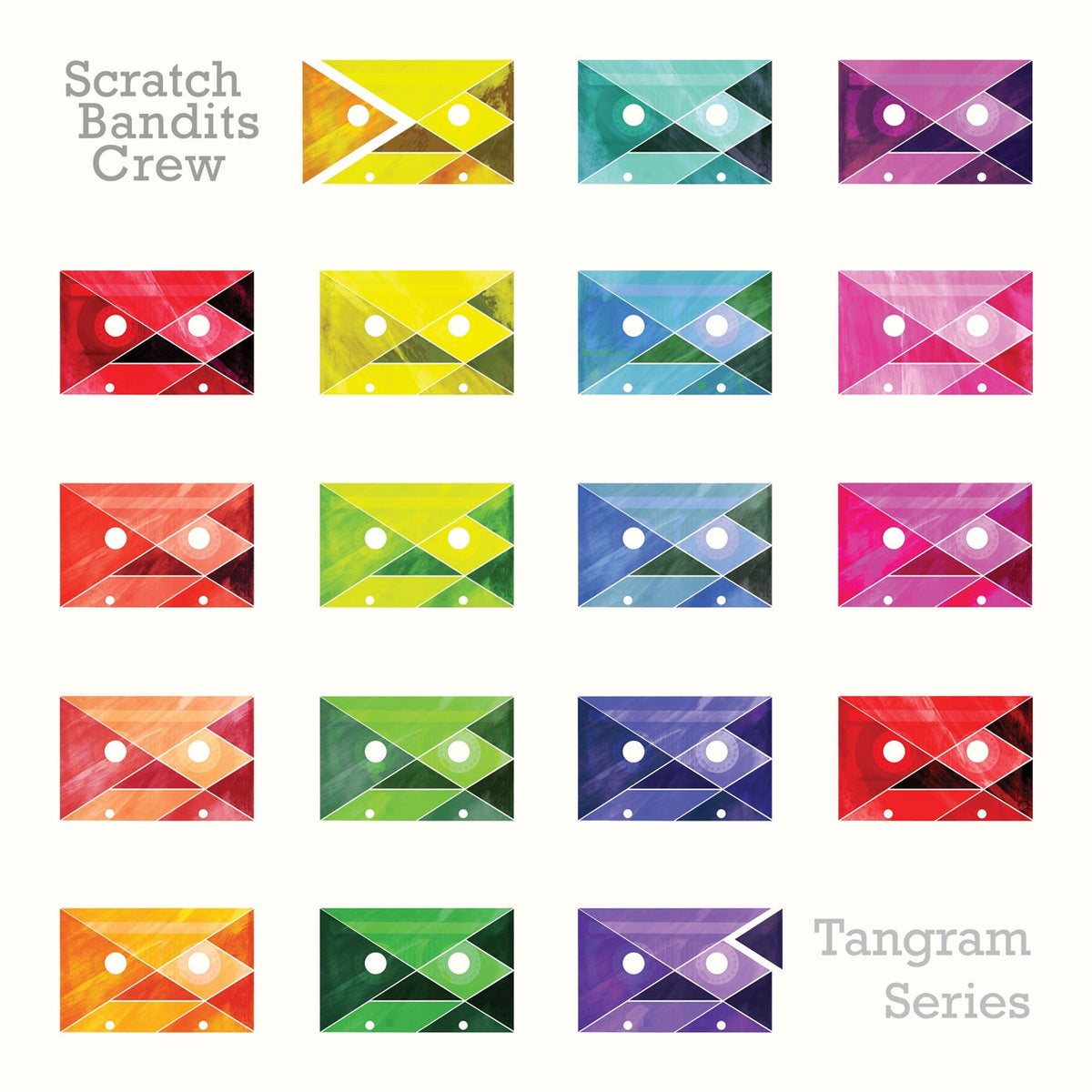 Scratch Bandits Crew – Tangram Series vinyl record cover