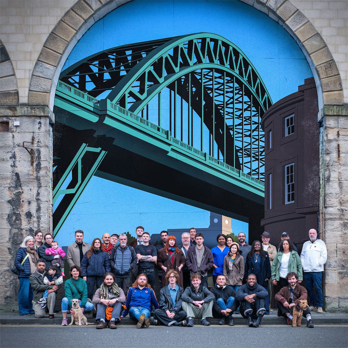 Knats – A Great Day in Newcastle vinyl record cover