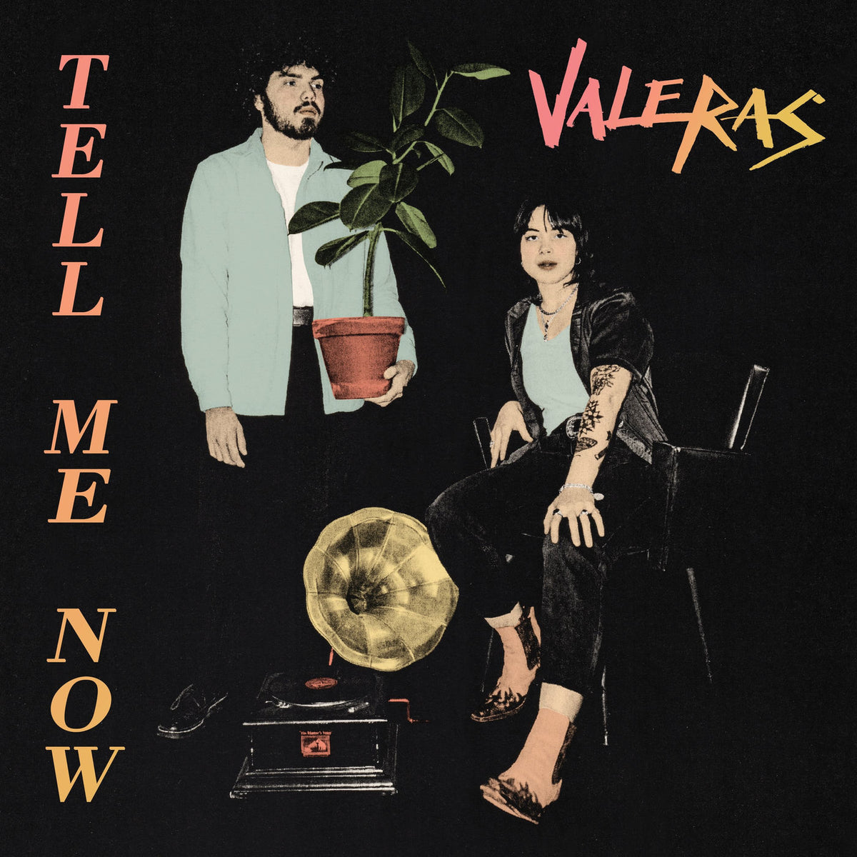 VALERAS – Tell Me Now vinyl cover
