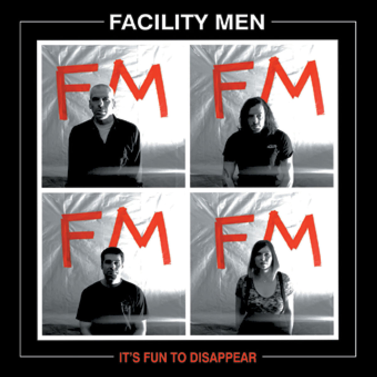 Facility Men – It's Fun To Disappear vinyl record cover