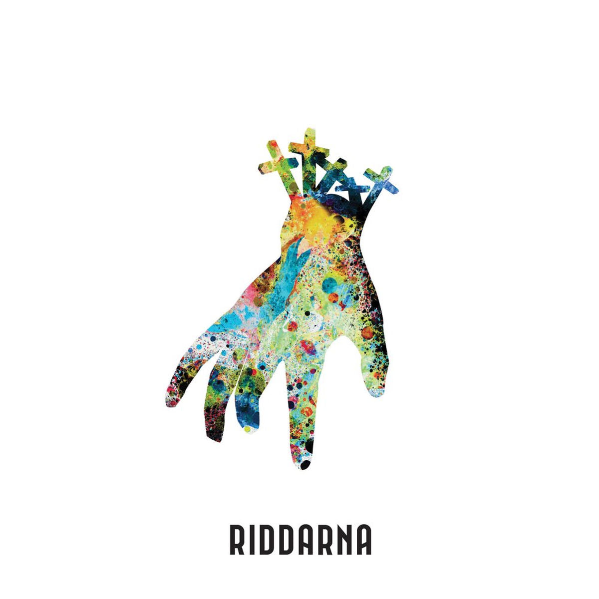 Riddarna – Bakom Molnen vinyl record cover