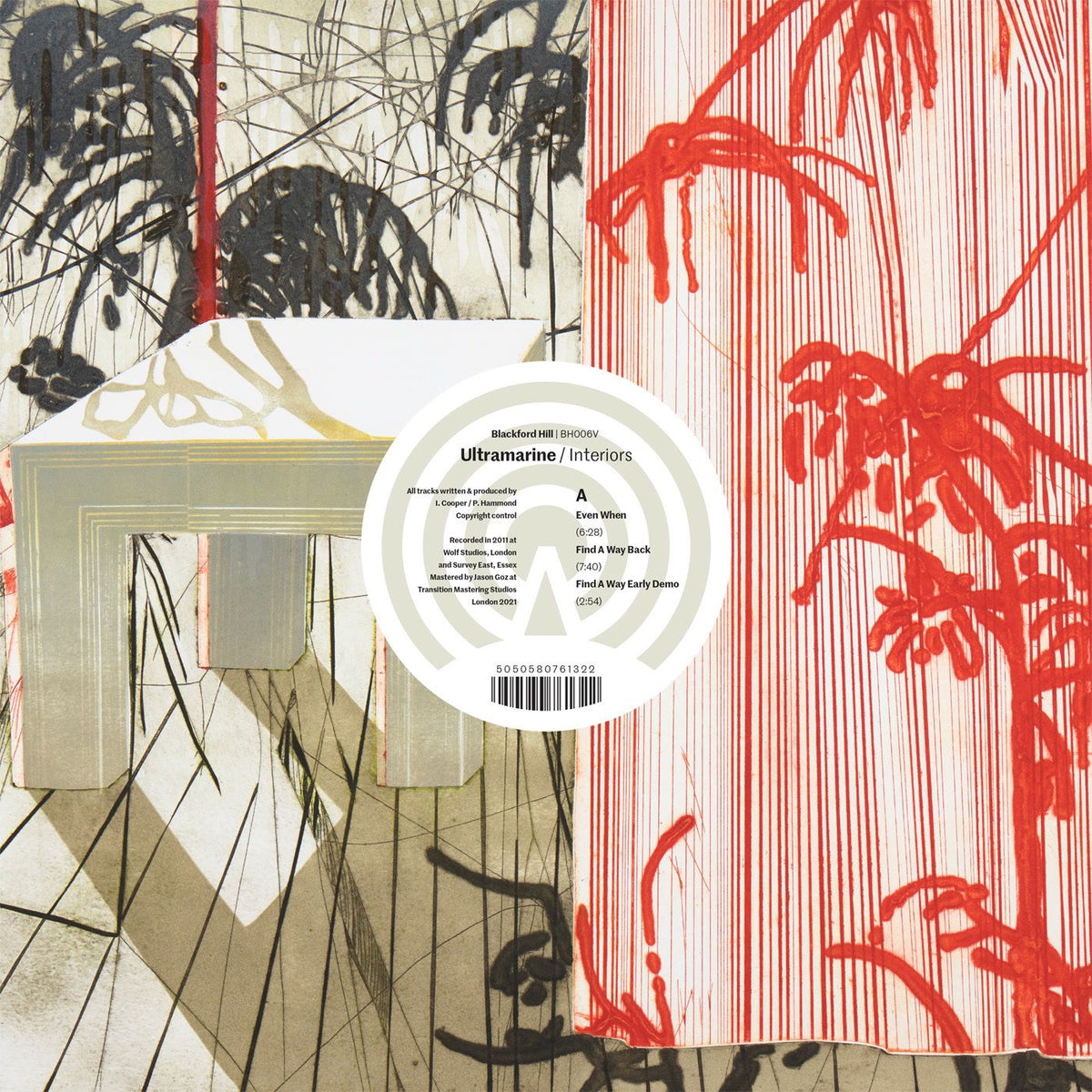 Ultramarine – Interiors vinyl record cover