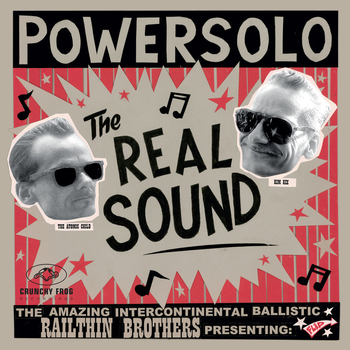 Power Solo – Real Sound, The vinyl record cover