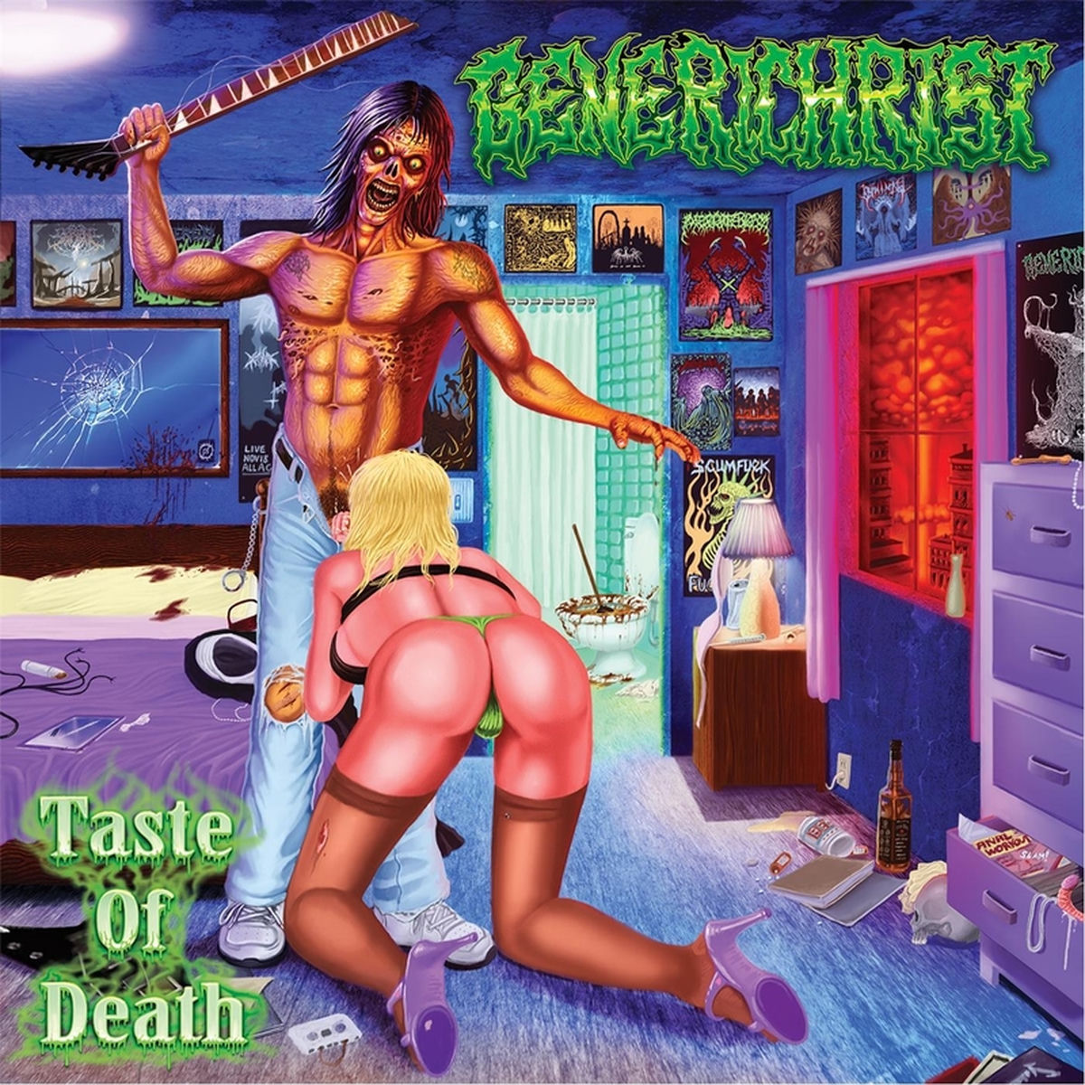 Generichrist – Taste of Death vinyl cover