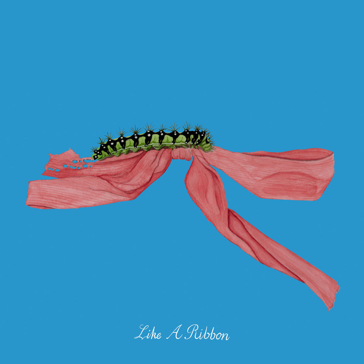 John Glacier – Like a Ribbon vinyl record cover
