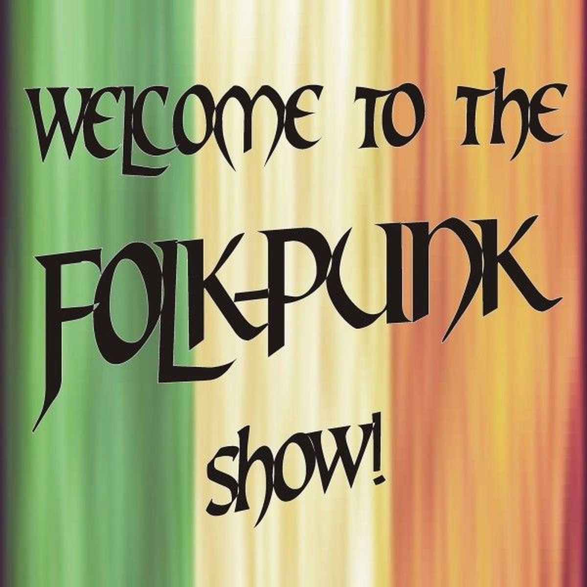 Various Artists – Welcome To The Folk Punk vinyl record cover