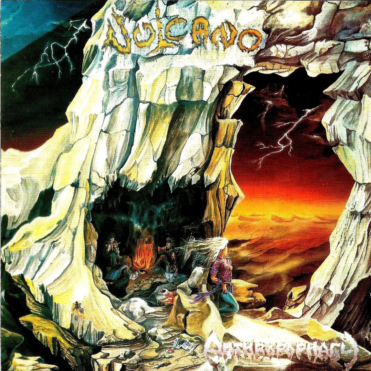 Vulcano – Anthropophagy vinyl record cover