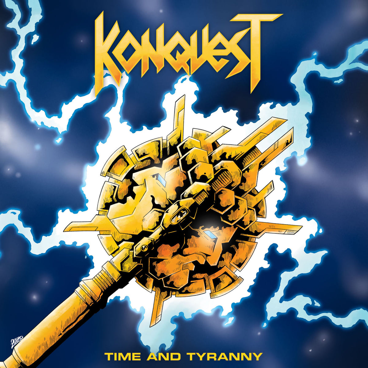 Konquest – Time and Tyranny vinyl record cover