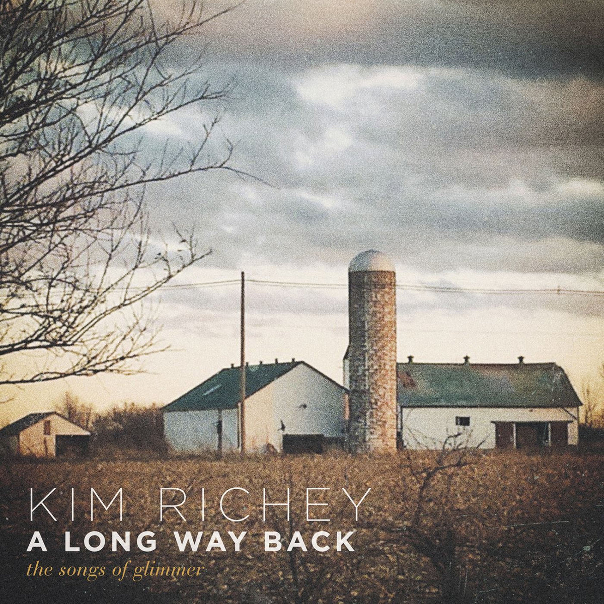 Kim Richey – A Long Way Back: The Songs of Glimmer vinyl cover