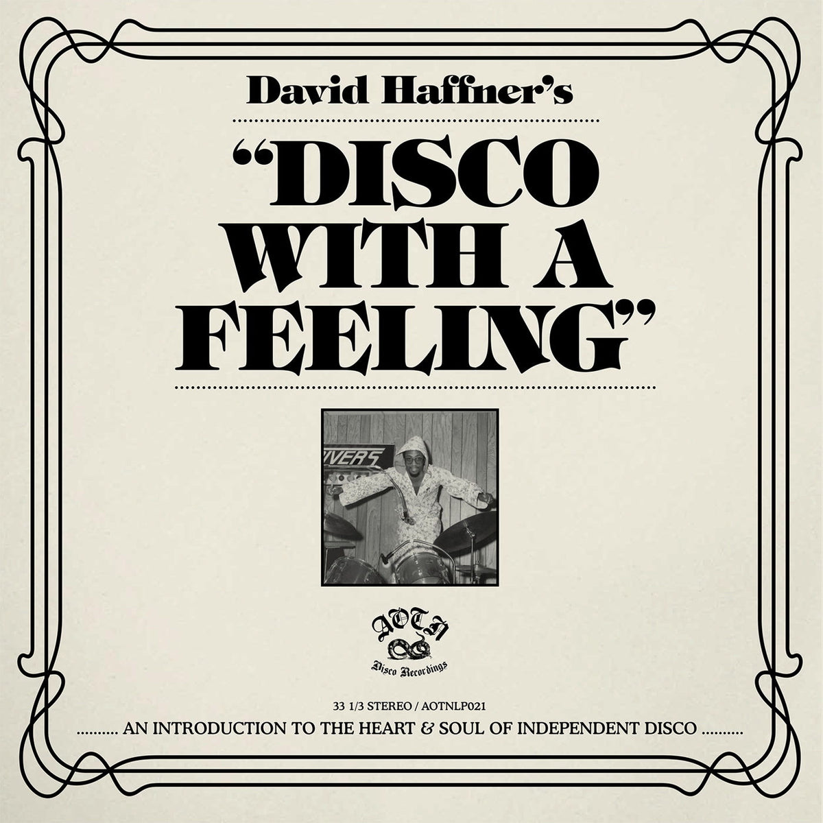 Various Artists – Disco With A Feeling vinyl record cover