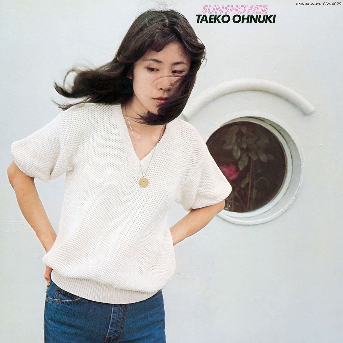 Taeko Onuki – Sunshower (Pure Colour Vinyl) vinyl record cover