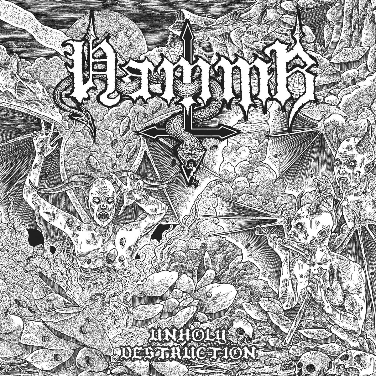 Hammr – Unholy Destruction vinyl record cover