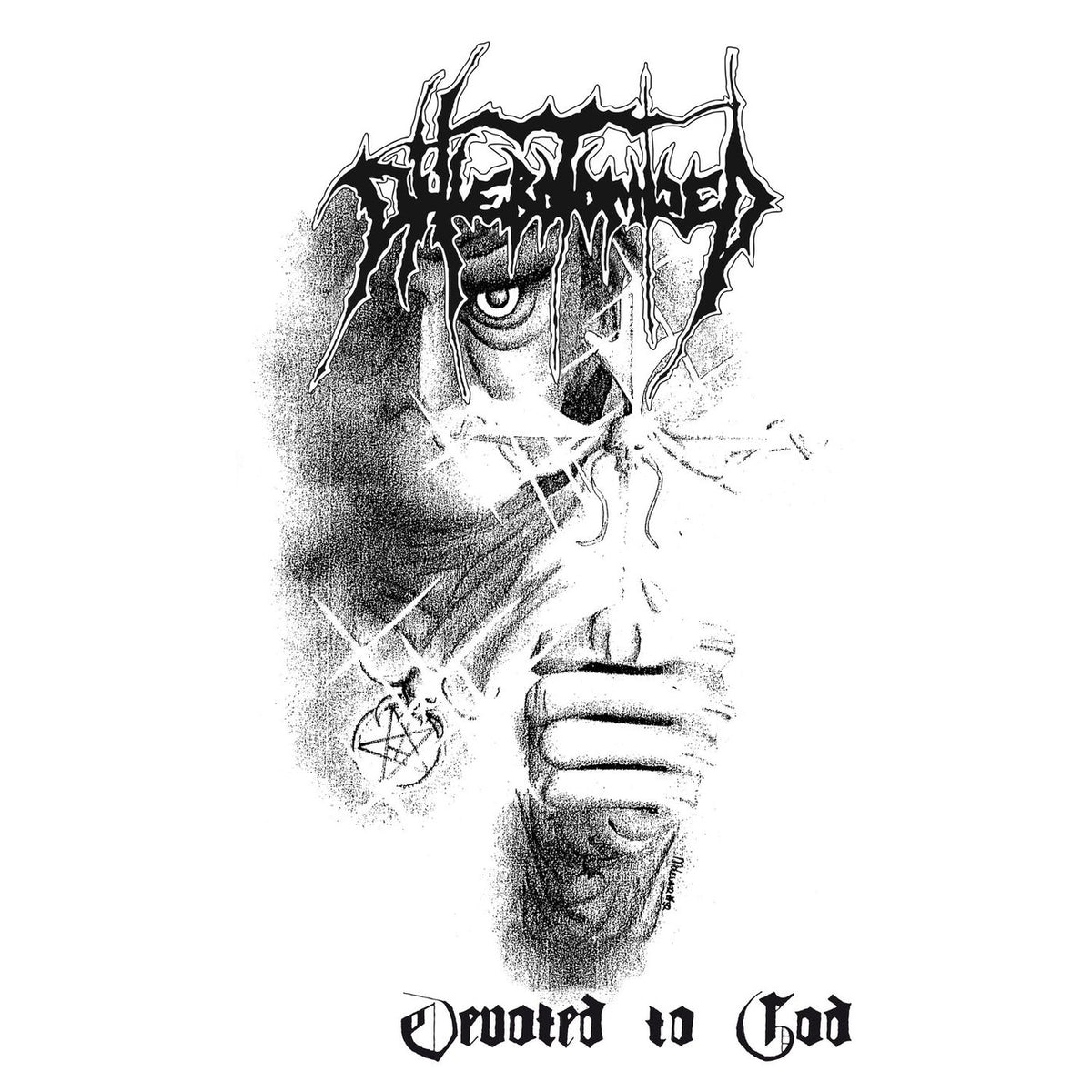Phlebotomized – Devoted to God vinyl cover